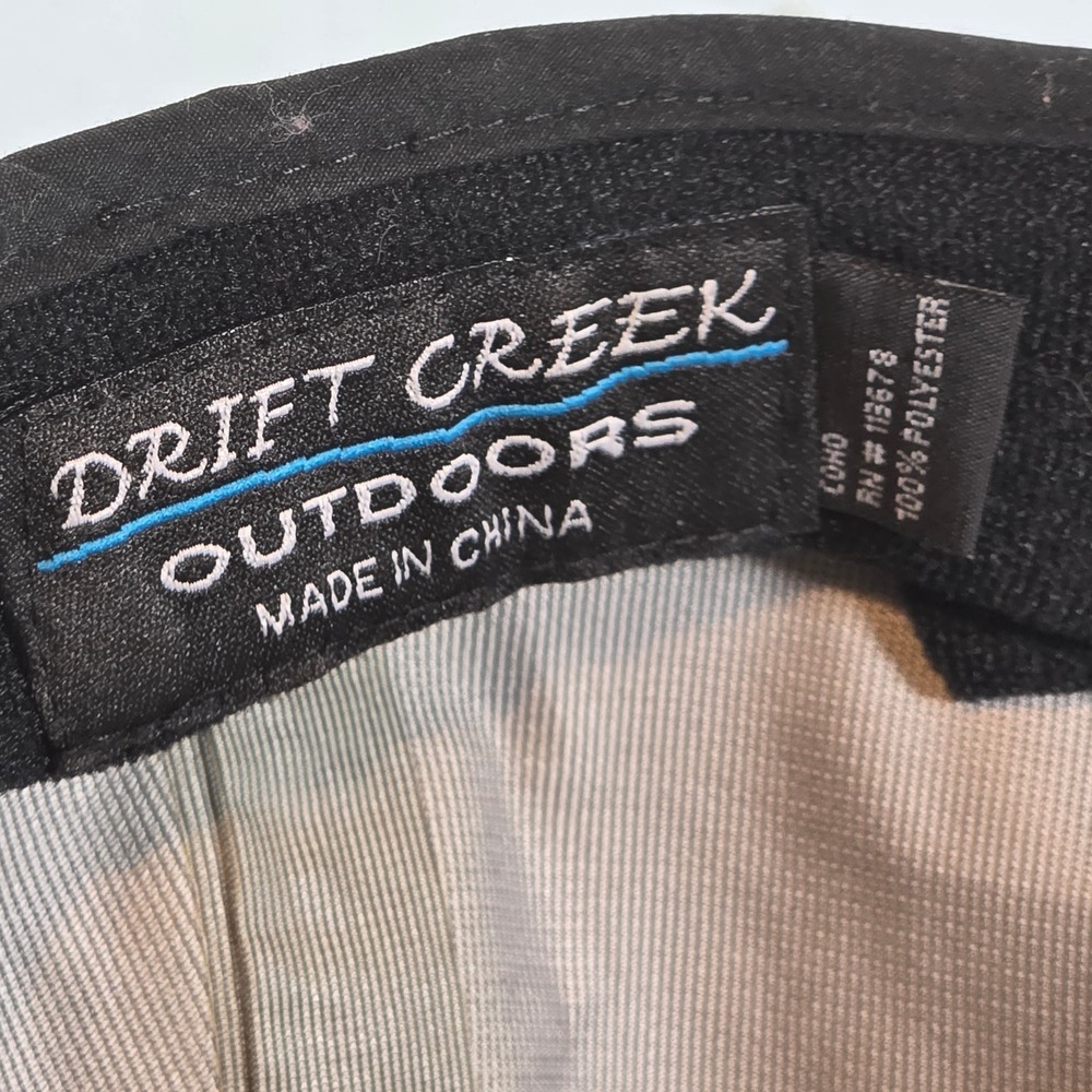 Drift Creek Outdoors Butte Montana Trout Hat Tundra Tech Olive Green Cap NWT